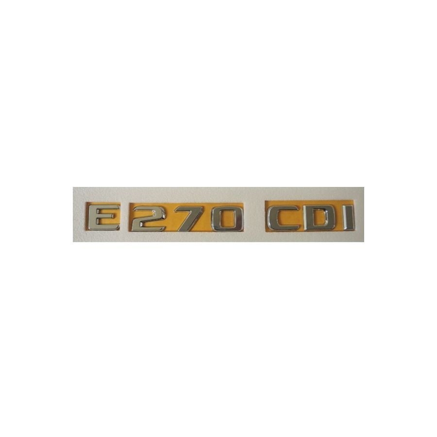 Lemar Yazı Tip Yazısı E 320 Krom (A124 817 58 15)