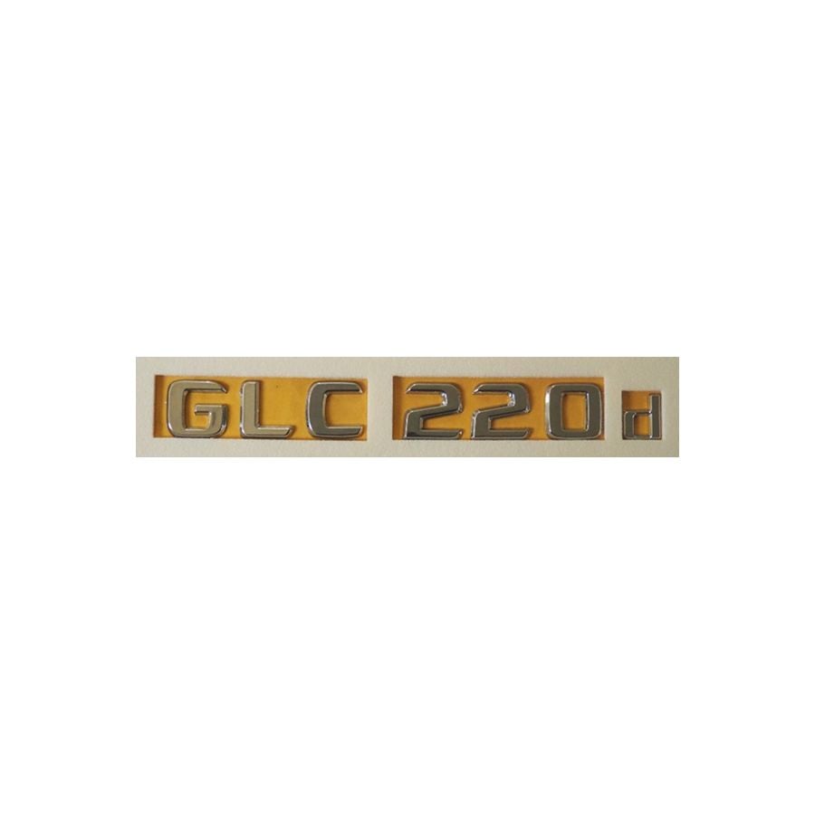 Lemar Yazı Tip Yazısı GLC 220D Krom (A253 817 33 00)