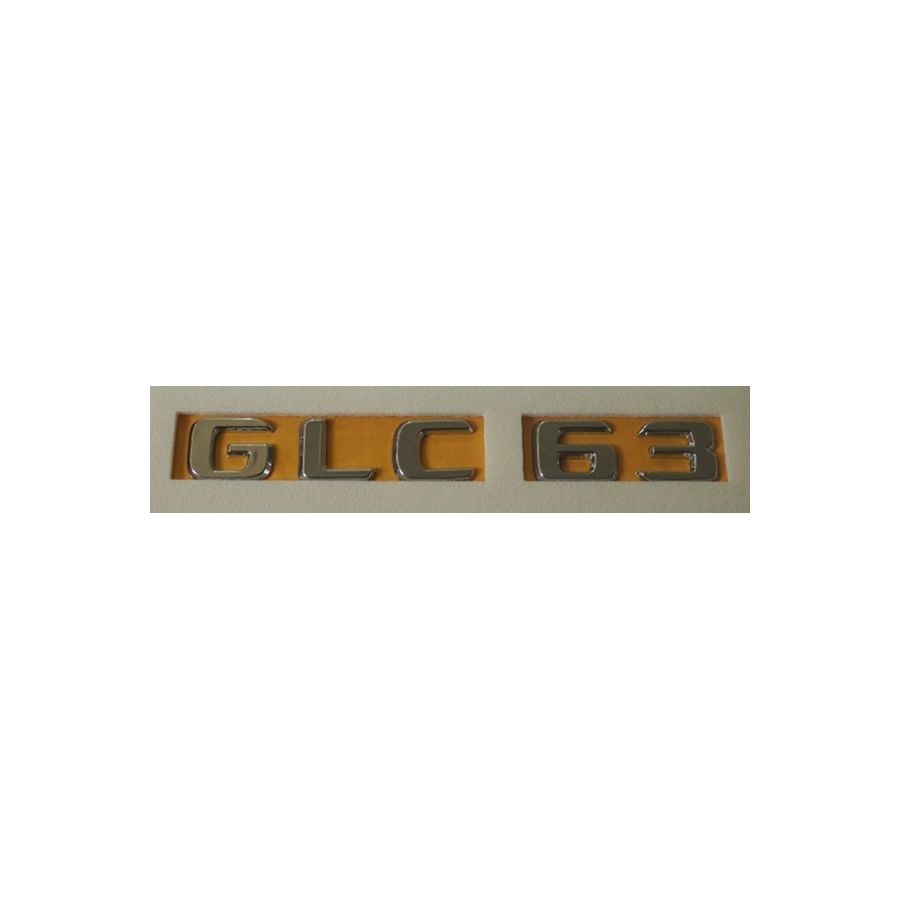 Lemar Yazı Tip Yazısı GLC 63 Krom (A253 817 40 00)