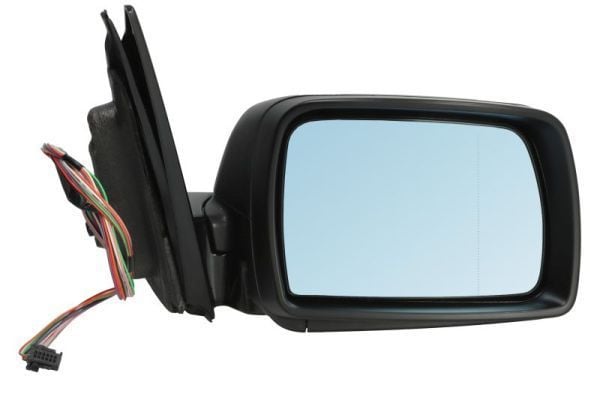 Vıevmax E53 Ayna Komple Elektrikli Çizgili Kapaklı Siyah Sağ (5116 7 039 898)