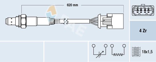 Fae Lambda Sensörü R50 R52 R53 (1178 0 872 674)