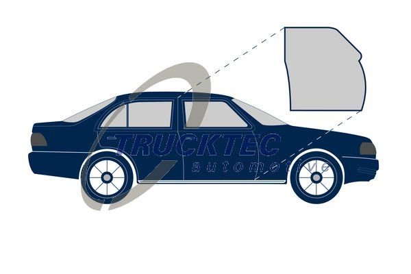 Trucktec Kapı Lastiği Ön Sağ W116 (A116 720 04 78)