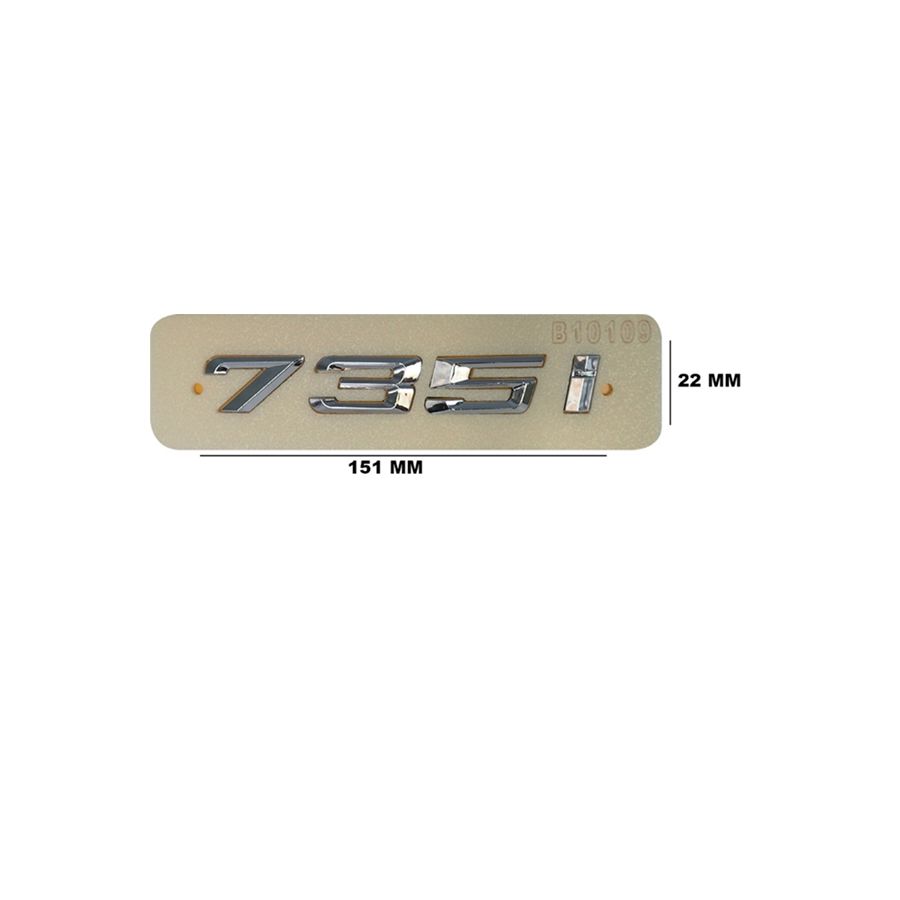 Lemar Yazı Tip Yazısı 735 İ Krom E 65 (5114 7 033 218)