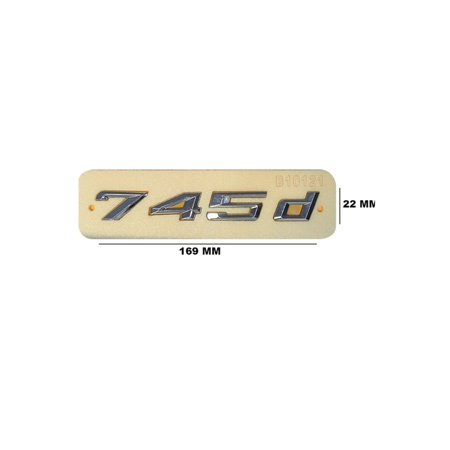Lemar Yazı Tip Yazısı 745 D Krom (5114 7 148 197)