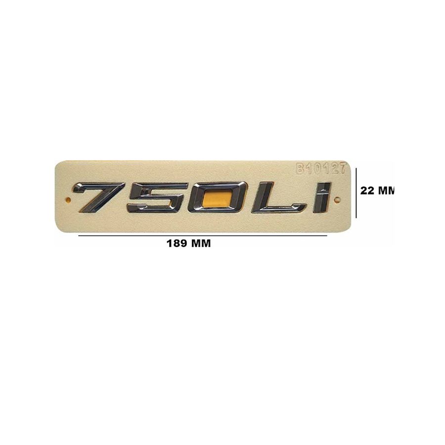 Lemar Yazı Tip Yazısı 750 Li Krom E 66 (5114 7 148 195)
