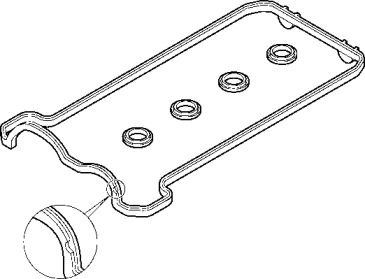 Goetze M119 Motor Üst Kapak Contası Sağ M980 981 982 985 (A119 010 24 30)