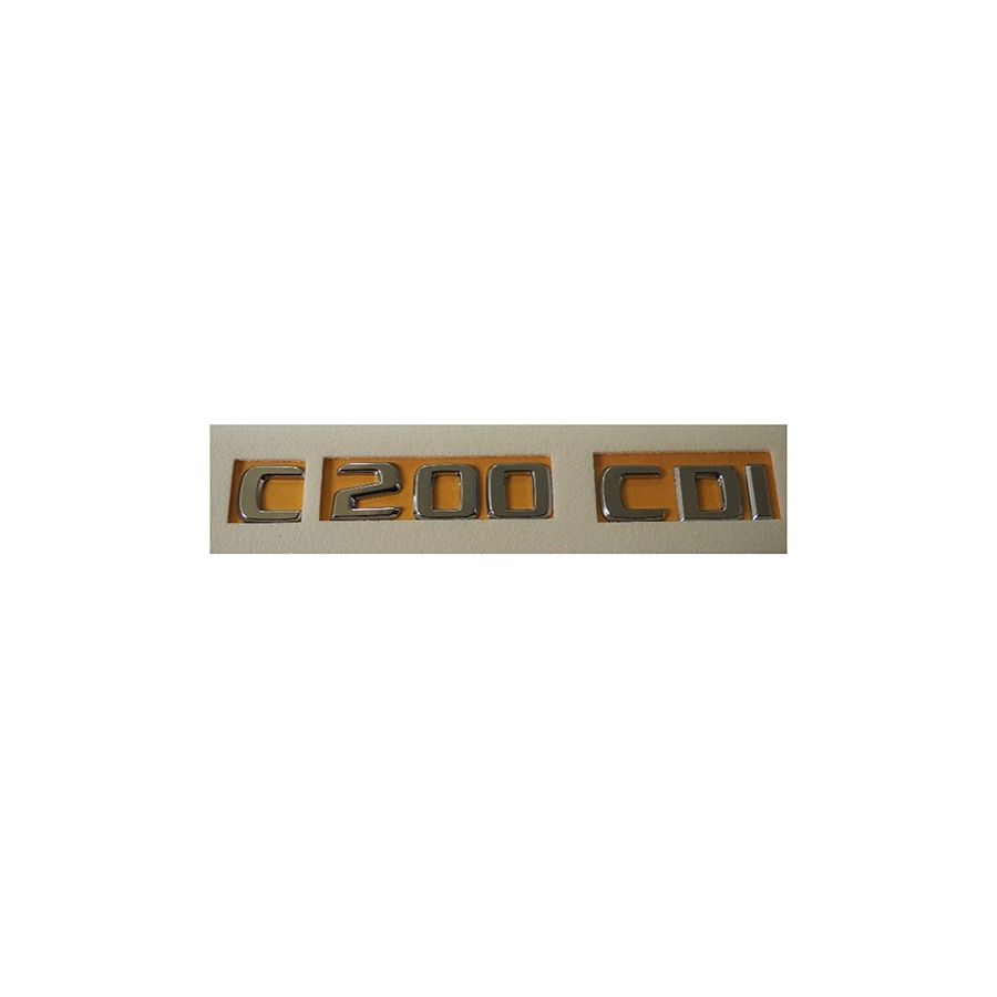 Lemar Yazı Tip Yazısı C 200Cdı Krom (A205 817 37 00)
