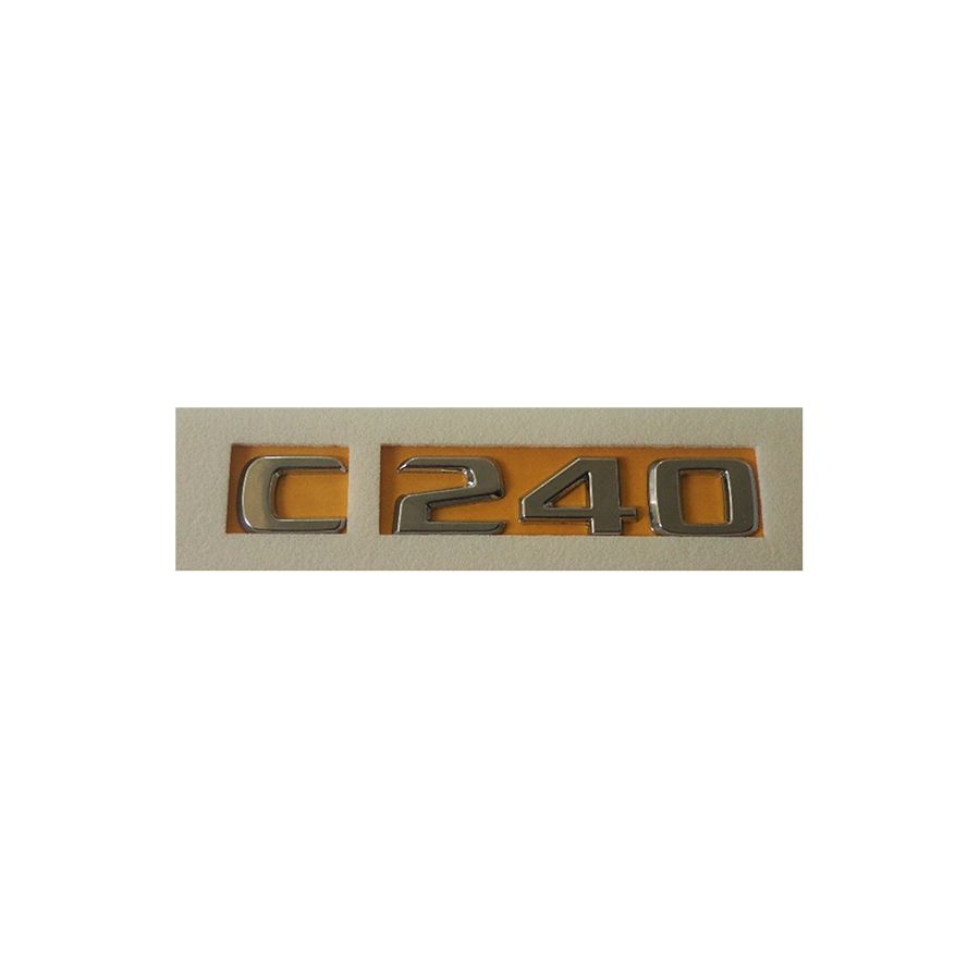 Lemar Yazı Tip Yazısı C 240 Krom (A209 817 01 15)