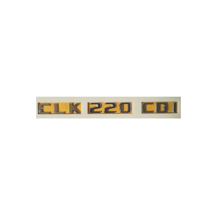 Lemar Yazı Tip Yazısı CLK 220Cdı Krom (A209 817 09 15)