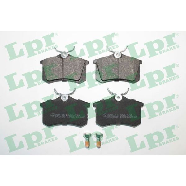 LPR ARKA BALATA MGN II-LGN-GOLF III-IV-PASSAT III-POLO-C3-C4-P307-AUDI A3-A4 87X52.9X15MM (1H0698451F)