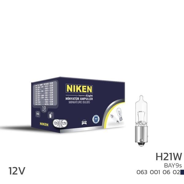 NIKEN NIKEN H21W MINYATUR AMPUL BAY9S 12V 10LU