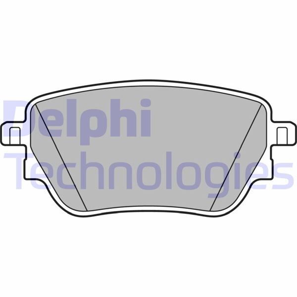 DELPHI FREN BALATASI ARKA MERCEDES W177 V177 W247 C118 X118 H247 X247 (A0004207500)
