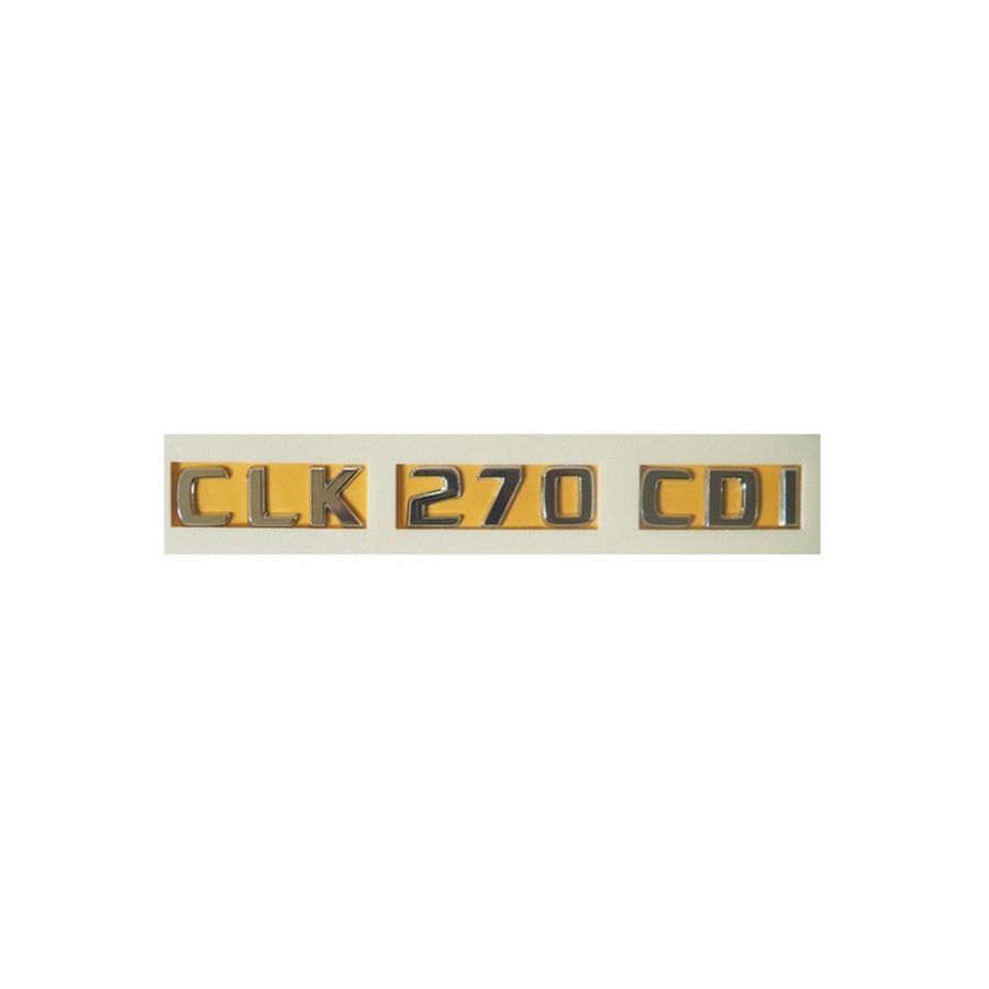 Lemar Yazı Tip Yazısı CLK 270Cdı Krom (A209 817 02 15)