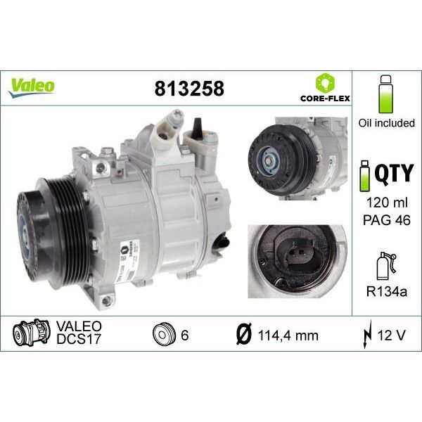 VALEO KLİMA KOMPRESÖRÜ (A0022304511)