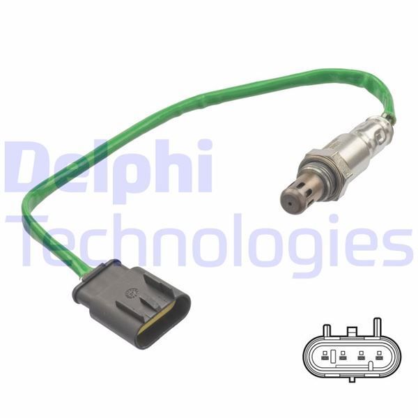 DELPHI OKSİJEN SENSÖRÜ KATALIZOR GİRİŞ FIAT 500 07 EGEA 16 500X 14 ALFA ROMEO GIULIETTA 10 LANCIA YPSILON 11 JEEP RENEGADE 14 19 1.2 312AXA1A 1.4 334AXL1B 1.4 TB 940.FYA1A 1.6 334AXE1A (55201610)