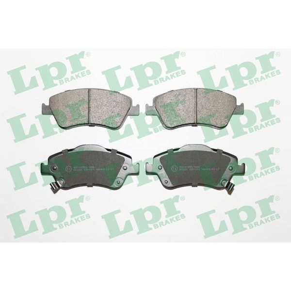 LPR ÖN FREN BALATA TOYOTA AURIS. COROLLA 1.4L 1NDTV NDE150 D-4D DIZEL 07- (0446502210)