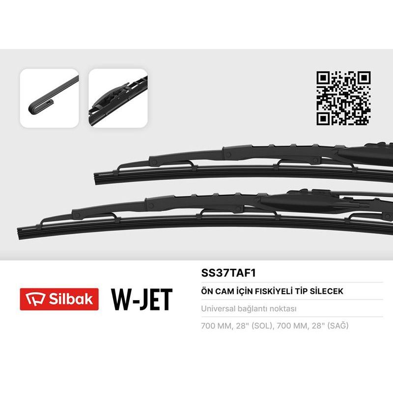 SILBAK SİLECEK SÜPÜRGESİ 700MM FİSKİYELI SCANIA P. R. T SERISI 09/05>