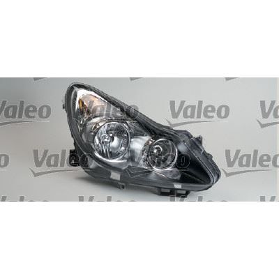 VALEO SOL FAR SİYAH/KROM OPEL CORSA D 06>14 ELEKTRİKLİ HALOJEN H7 H1 TANIM: EH SPORT OPC 111.YIL ADAPTİF HARİÇ MOTORLU (1216194)
