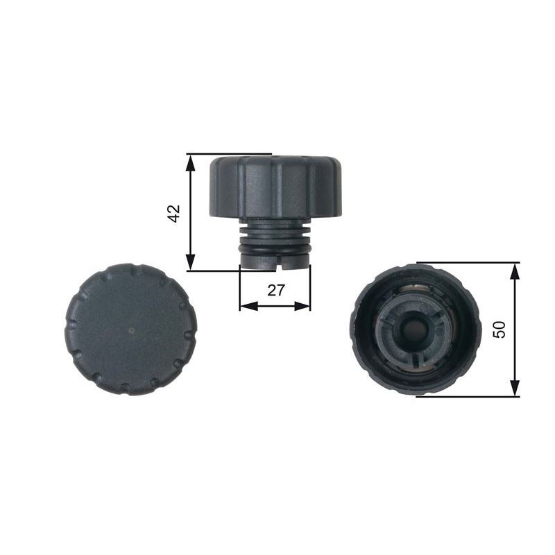 GATES RADYATOR YEDEK SU DEPO KAPAGI MERCEDES W168 W169 W245 W414 (A1685010115)