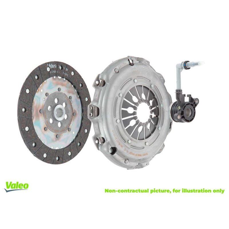 VALEO DEBRİYAJ SETİ FORD TRANSIT CUSTOM 2.2TDCI 125PS 6 VİTES 11-14 RULMANLI (BK217540BC)
