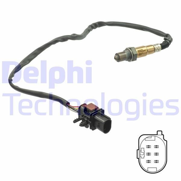 DELPHI OKSİJEN SENSÖRÜ C-MAX-FOCUS-TOURNEO CONNECT 02-2012> (1886204)