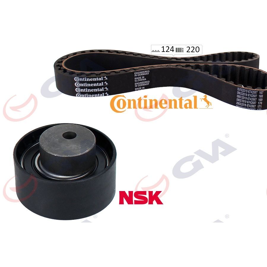 GVA EKSANTRİK GERGİ KİTİ 124X220 BRAVA 1.2 16V-BRAVO I-II 1.2 -1.4-DOBLO 1.4-LINEA 1.2 -MARE-PALIO 1.2 K015503XS (71736717)