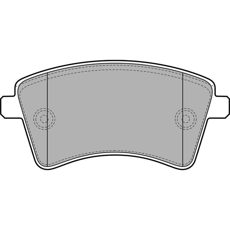 OPTIMAL FREN BALATASI ON MERCEDES CITAN W415 12 . RENAULT KANGOO III 08 1.5DCI 1.6 16V (410601334R)