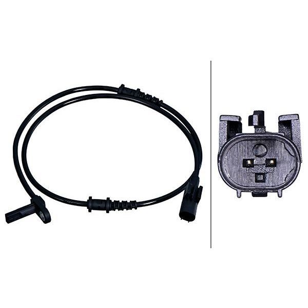 HELLA ABS SENSÖRÜ ÖN SAĞ/SOL W906 (2E0927748L)