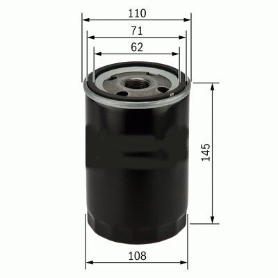 SARDES YAĞ FİLTRESİ MASTER-TRAFFIC 2.5D- BOXER 2.8D-2.8HDI- MOVANO 2.5D-2.8DTI-JUMPER 2.8 HDI- DUCATO 2.5D (7700860823)