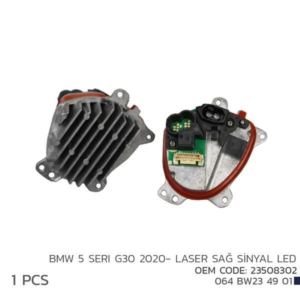 NIKEN BMW 5 G30 2020- LASER SAĞ SİNYL LED MODÜL 23508302 (23508302)