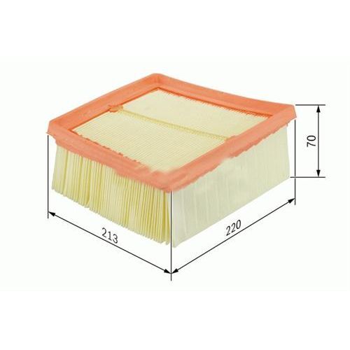 SARDES HAVA FİLTRESİ CORDOBA 02-09 - POLO 01- - IBIZA IV 02-09 - FABIA 00-08 1.4TDI-1.8T-1.8GTI-1.9TDI (5Z0129620A)