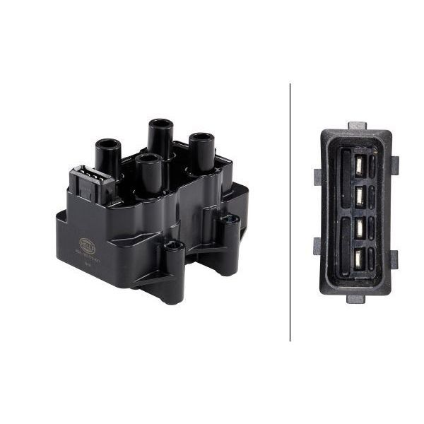 HELLA ATEŞLEME BOBİNİ BERLINGO-JUMPER-JUMPY-SAXO-XSANTIA-XSARA-DUCATO-P106-P205-P306-P405-P406-PARTNER 1.0-1.4-1.6-2.0 (5970.60)
