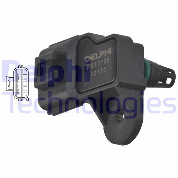 DELPHI EMME MANIFOLD BASINÇ MAP SENSÖRÜ BOXER 3-JUMPER 3-2.2 HDI TRANSIT V347 2.2TDCI-2.4TDCI 06 14 (1503280)