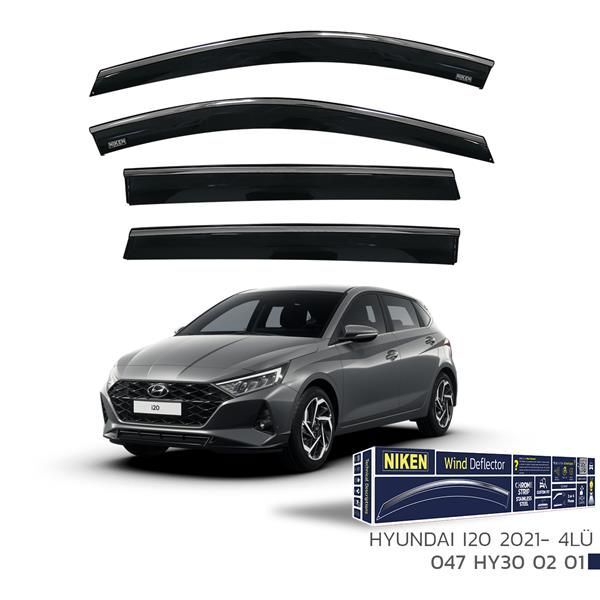 NIKEN KROMLU CAM RÜZGARLIĞI HYUNDAI I20 2021- 4LÜ