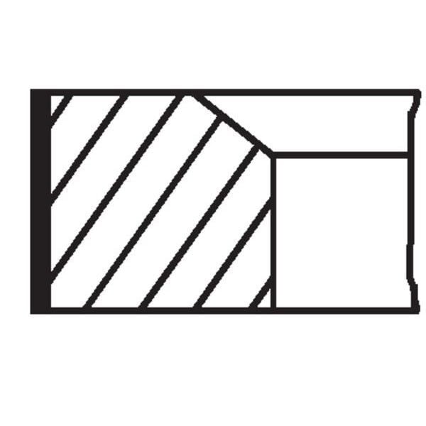 MAHLE SEGMAN 83 MM M651 (A6510300124)