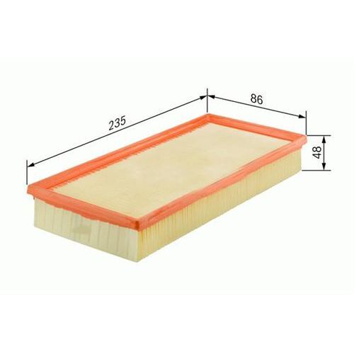 SARDES HAVA FİLTRESİ TMPR-TIPO-UNO 1.4 İE (7554755)