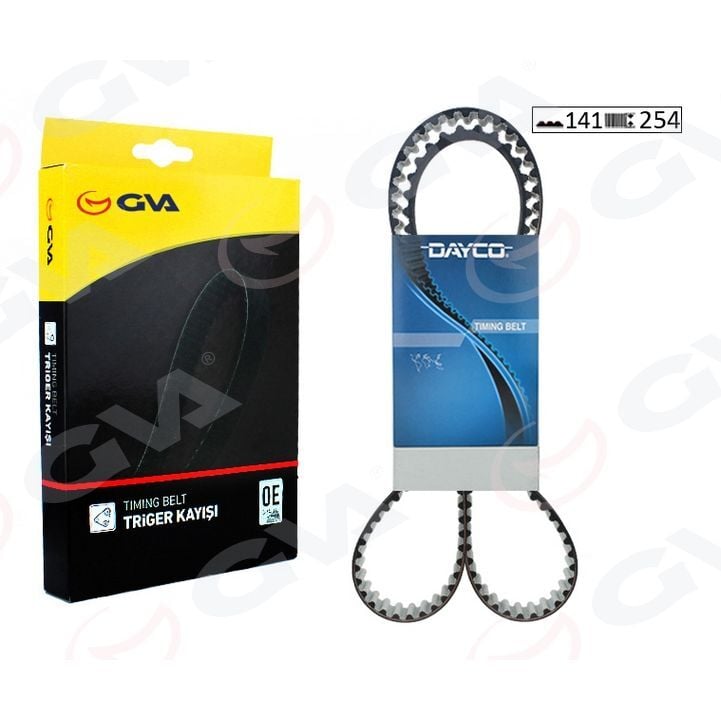 GVA TRİGER KAYIŞI 141X254 PEUGEOT 207 CC SW 308 3008 BERLINGO C3 1.6HDI 8V 08 > FORD C-MAX FIESTA (0816.K1)