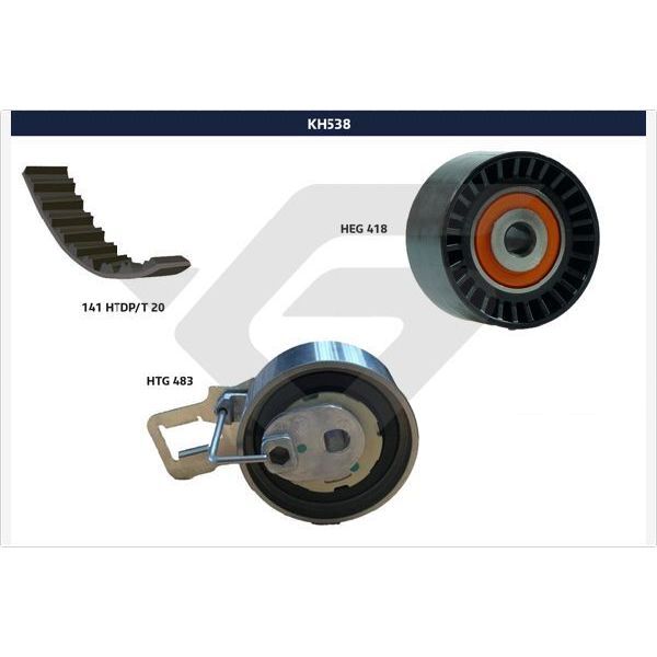 HUTCHINSON TRİGER SETİ PARTNER-BERLINGO-P208-P301-P308-P508-P2008-P3008-P5008-FOCUS-COURİER-FİESTA-MONDEO-C3-C4 C-ELYSEE-JUMPY-RIFTER-DS4-DS3-CROSSLAND X-GRANDLAND X-COMBO E-C-MAX 1.5-1.6 TDCI-HDI 15- / PROACE (1872497)