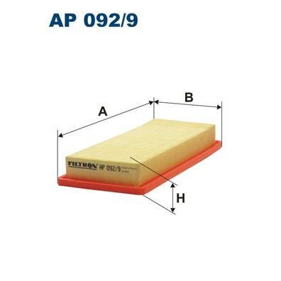 FILTRON HAVA FİLTRESİ BIPPER 08>-NEMO 08>1.4 TU3A FIORINO 07> QUBO 08> 1.4 BENZİN (1444.SC)