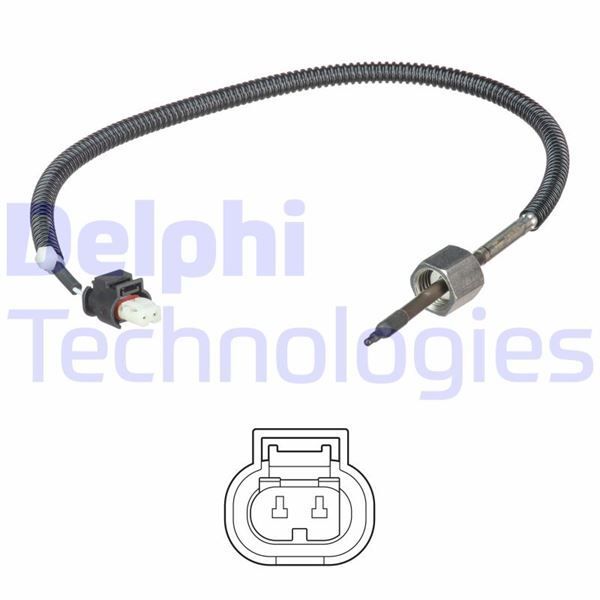 DELPHI EGZOZ SICAKLIK SENSORU KAT. ONCESI MERCEDES W205 W212 C218 C253 (A0009058904)
