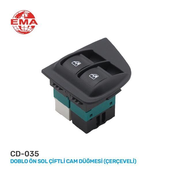 EMA CAM AÇMA ANAHTARI FIAT DOBLO 05- SOL ÇİFTLİ-ÇERÇEVELİ (735417033)
