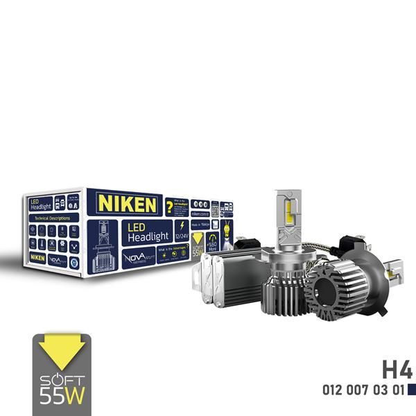 NIKEN LED XENON NOVA SOFT SERISI H4 55W