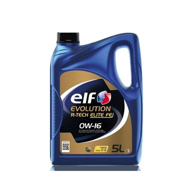 ELF MOTOR YAĞI ELF EVO R-TECH ELITE FE 0W16 3B 5 LİTRE