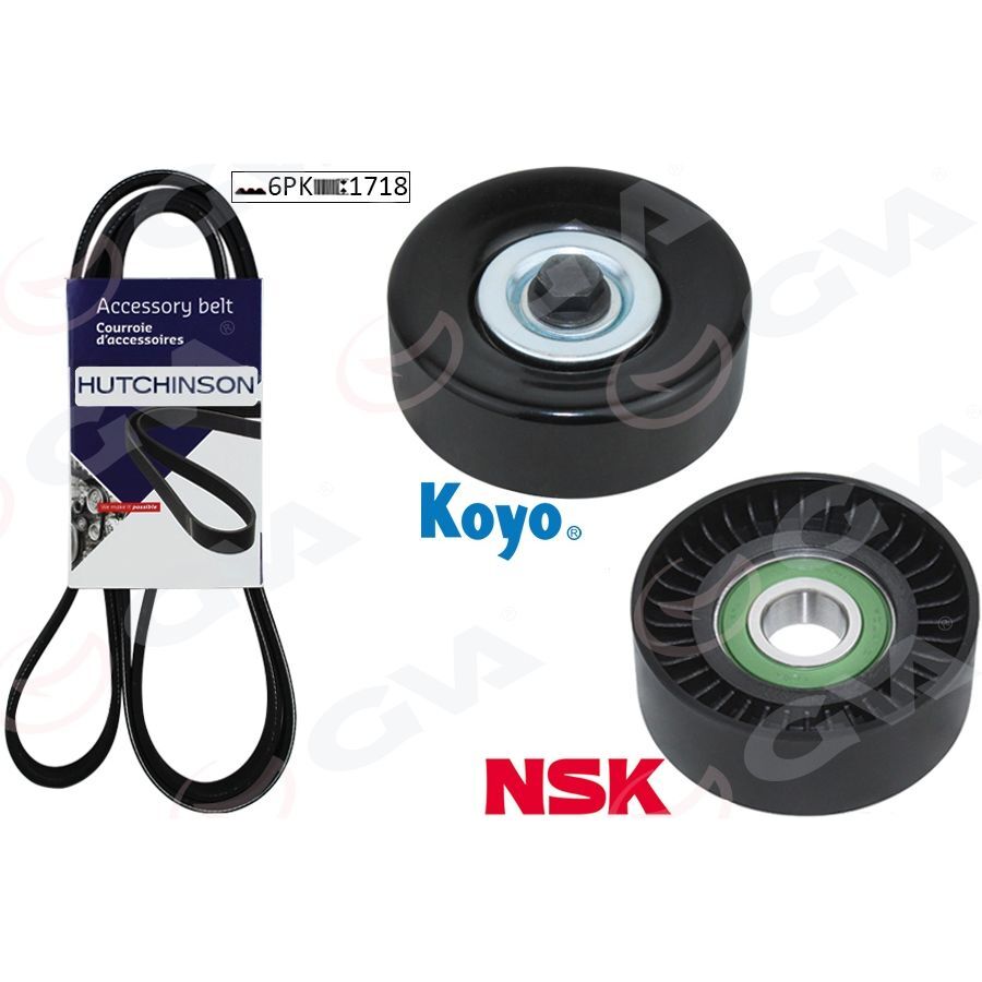 GVA ALTERNATÖR GERGİ KİTİ KÜTÜKSÜZ FOCUS 01-04 -CONNECT 02 > 1.8 Dİ-TDCİ KLİMALI K016PK1718 (1079155)