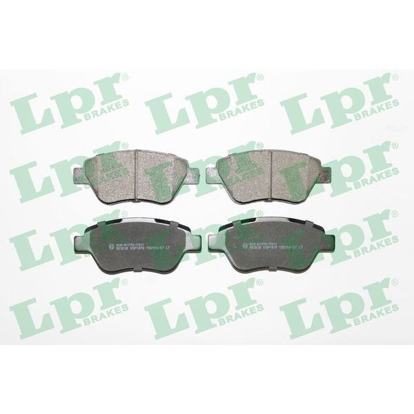 LPR ÖN BALATA ALBEA-PALIO-STILO-SIENA DOBLO 1.3 1.9 IDEA CORSA 1.3 07 FIŞSIZ (4254.06)