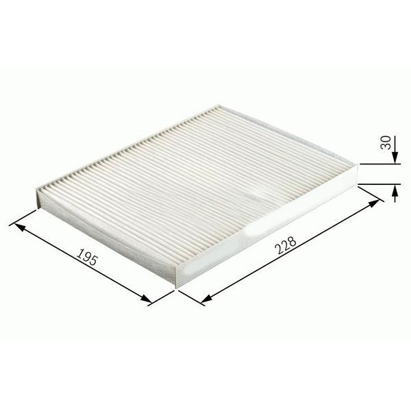 SARDES POLEN FİLTRESİ SCENIC II-SCENIC RX4 99-03 KLİMALI (7701047513)