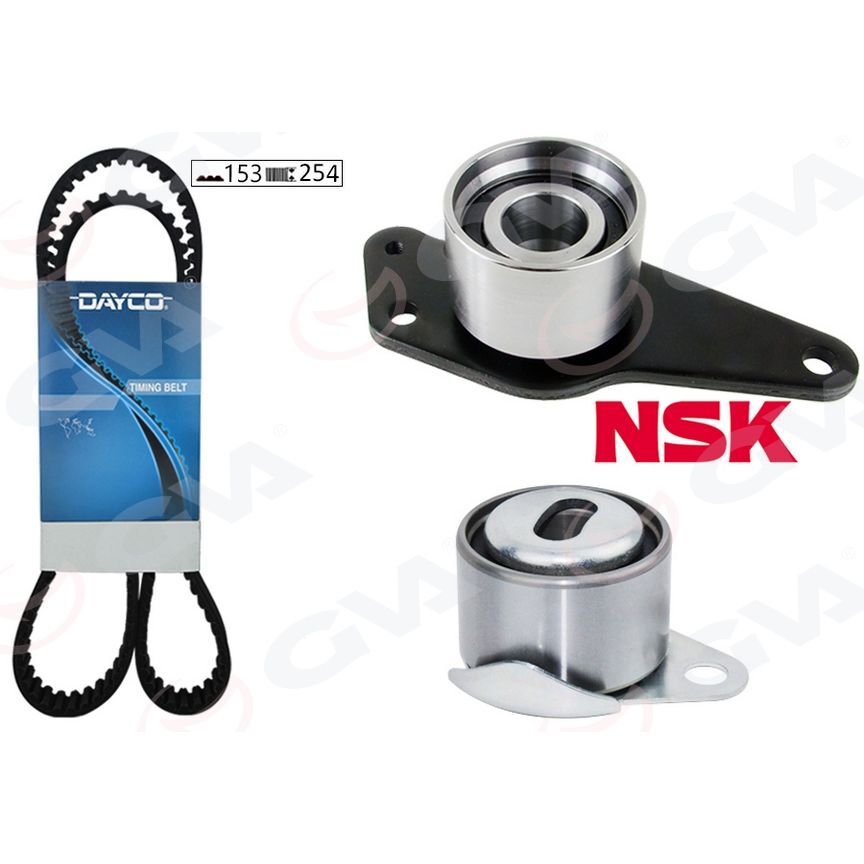 GVA EKSANTRİK GERGİ KİTİ 153X254 MEGANE 1.9D 96- -R9-R11-R19-R21 1.9D F8Q K015212 (7701468168)