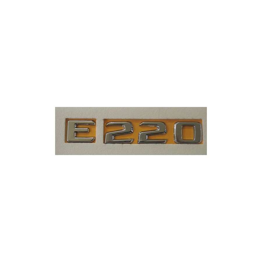Lemar Yazı Tip Yazısı E 220 Krom (A124 817 55 15)