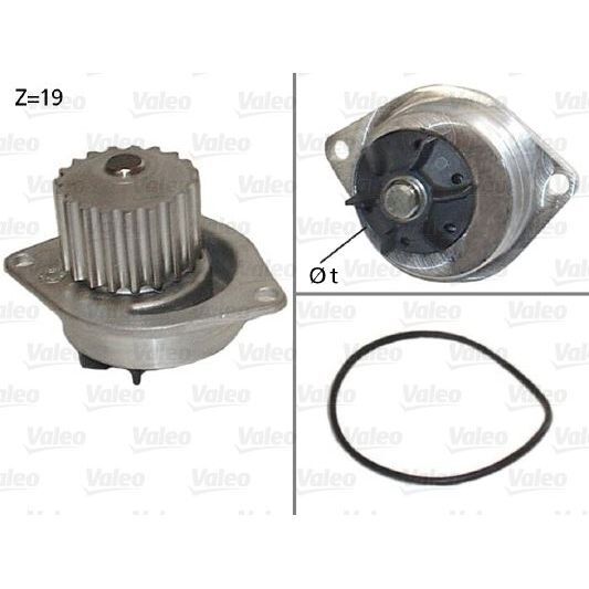 VALEO DEVİRDAİM 106-206-307-C2-C3-C4-SAXO-XSARA-BERLINGO-PARTNER 1.6 16V-DFM SUCCE 1.6 16V 09-13 TU5JP4 (1201.A2)