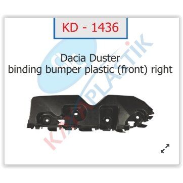 KAYA ÖN TAMPON BAĞLANTI AYAĞI SAĞ DACIA DUSTER (622220011R)